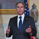 U.S. Secretary of State Antony Blinken speaks to the media in the Benjamin Franklin Room of the State Department in Washington, D.C. on September 15, 2021.